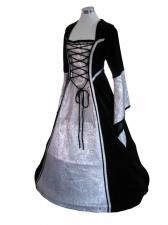 Ladies Medieval Tudor Costume And Headdress Size 16 - 18